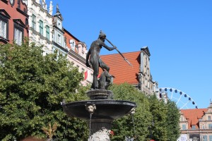 фонтан Нептуна в Гданьске