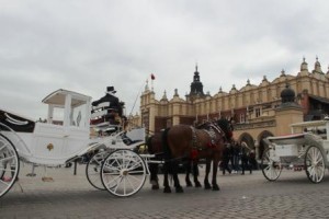 прогулка в карете по Кракову