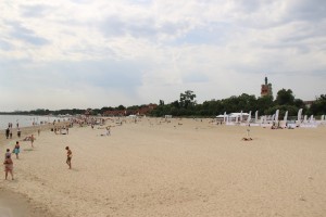 пляж в Сопоте