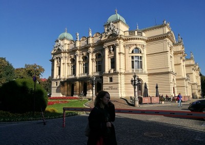 Знаменитый театр в Кракове